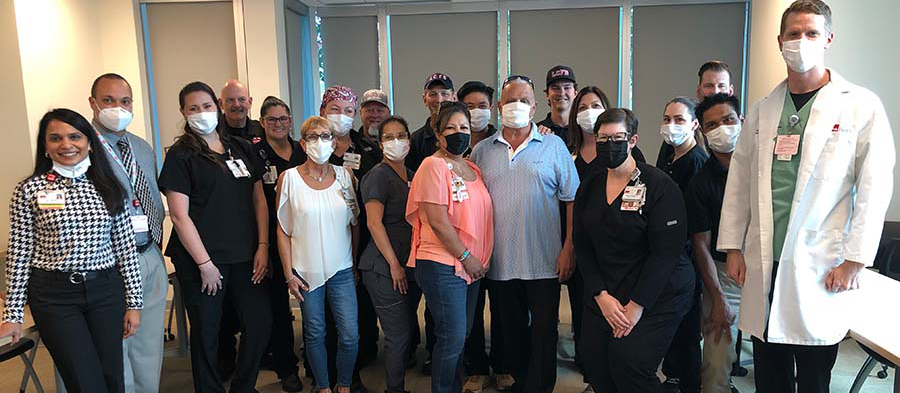 UTMB Clear Lake Hospital group staff photo