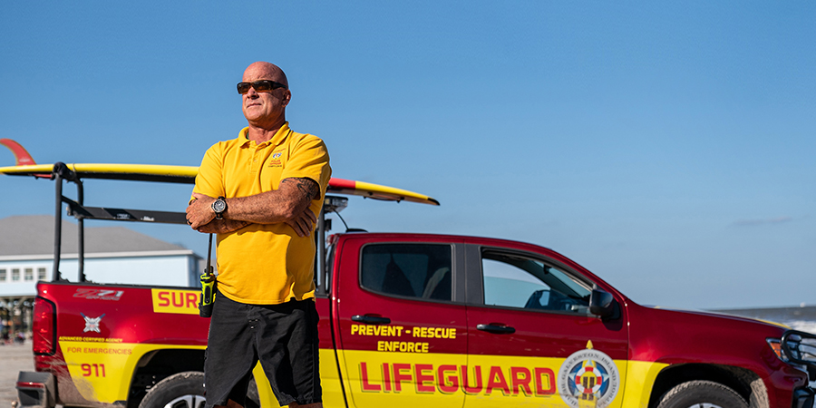 Chief Peter Davis, Galveston Island Beach Patrol