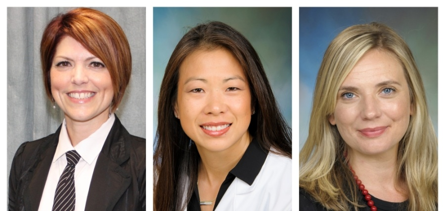 Headshots of Drs. Tammy Cupit, Shawn Nishi and Leila Wood