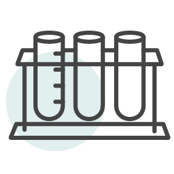 lab flask icon