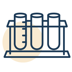 lab flask icon