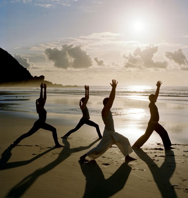 Tai Chi on the Beach