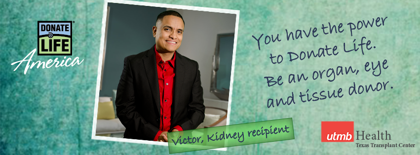 Victor, Kidney recipient