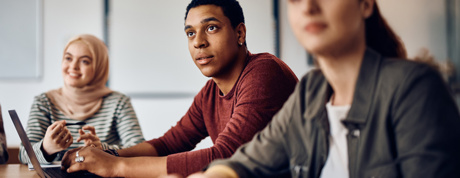 Young adults participate in a health education session about managing epilepsy and seizures.
