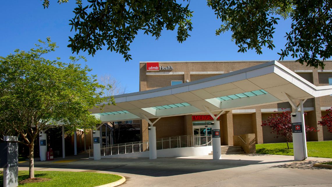 Outside of Angleton Danbury Campus Hospital