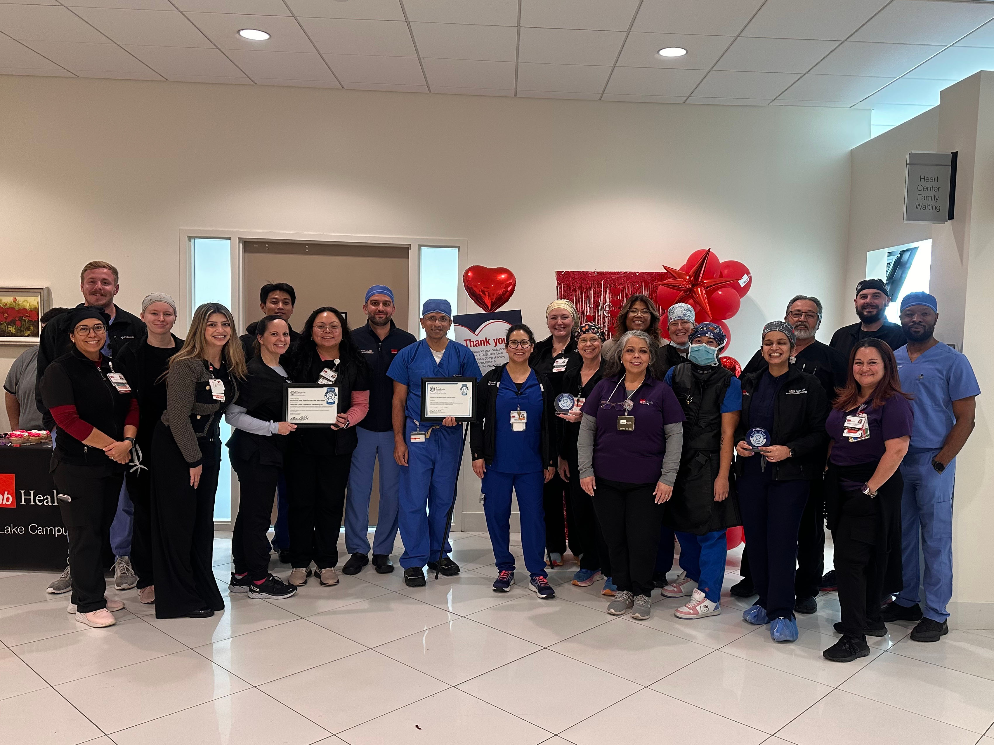 CPC_CI Physicians accepting an award